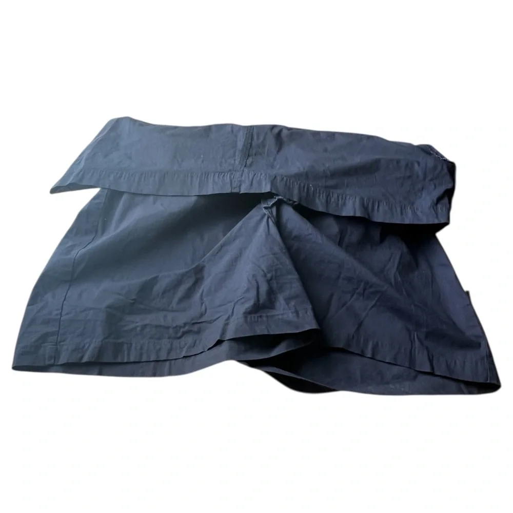 Lane Bryant Navy Blue Skort Plus Size 22 Elastic Waist‎ Pockets